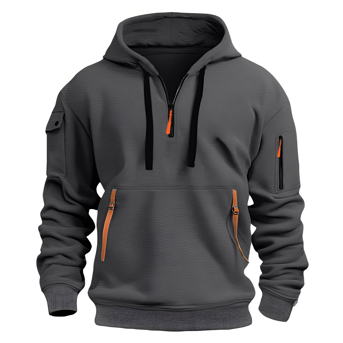 Burton – Moderner Hoodie mit halbem Reißverschluss für Herren