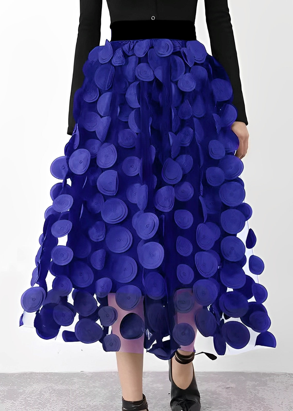 Peaches – Rock mit Polka-Dots im Retro-Look