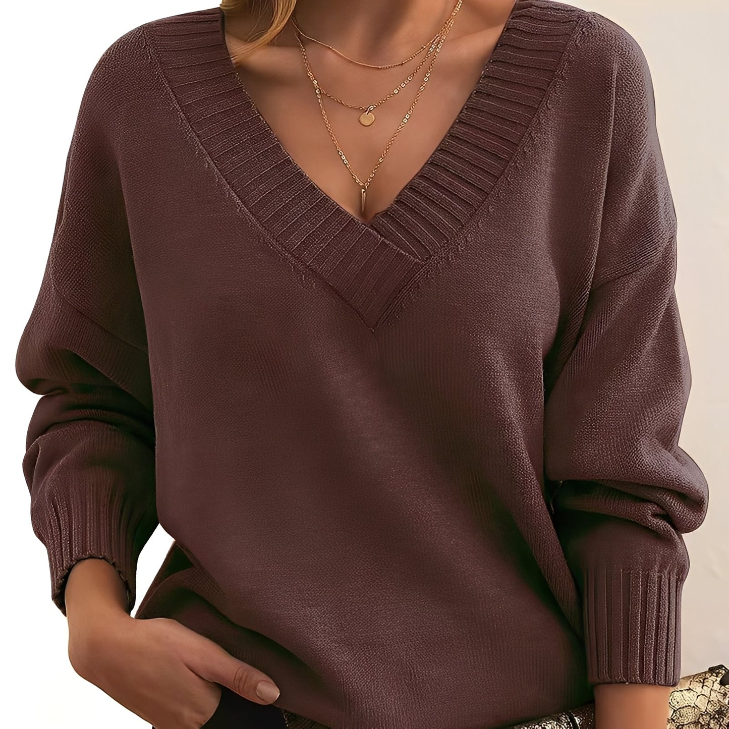 Elexa - Damen Kaschmir-Pullover
