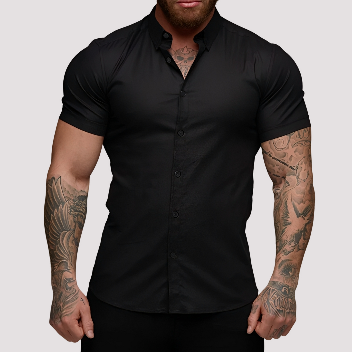 Oscar - Slim-Fit-Kurzarmhemd für Herren