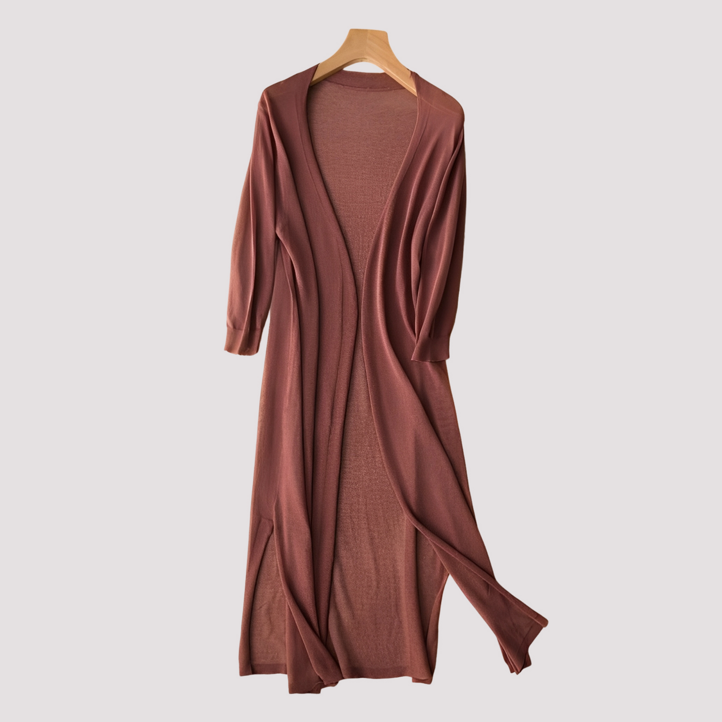 Fannie - Langer lässiger Cardigan für Frauen