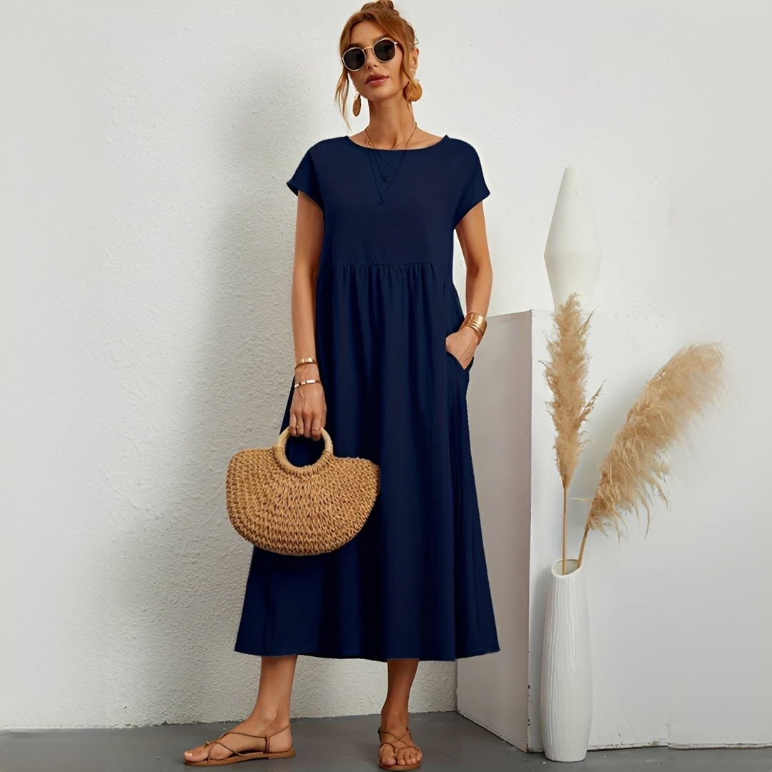 Celestinna - Lässiges Sommerkleid für Frauen