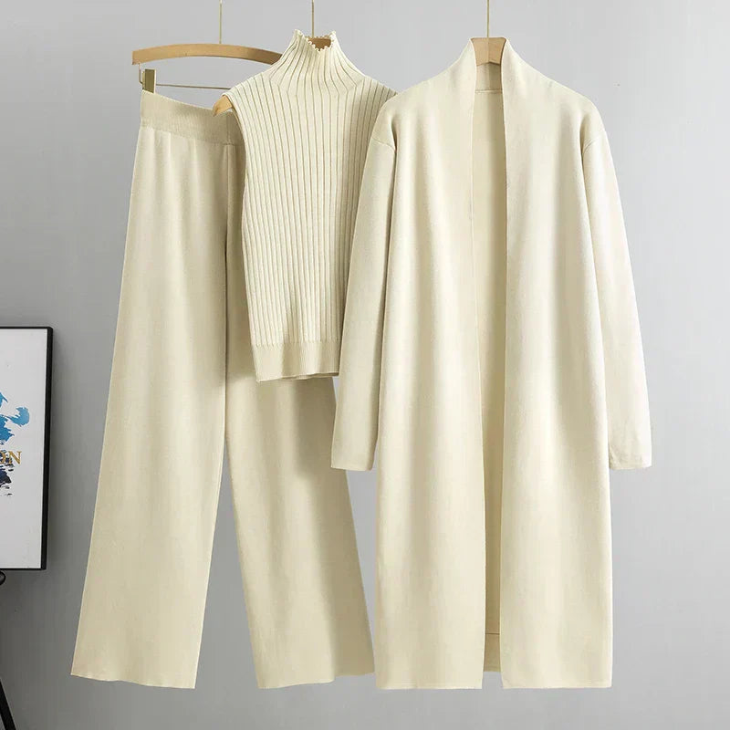 Jessa – Bequemes dreiteiliges Winterset für Damen