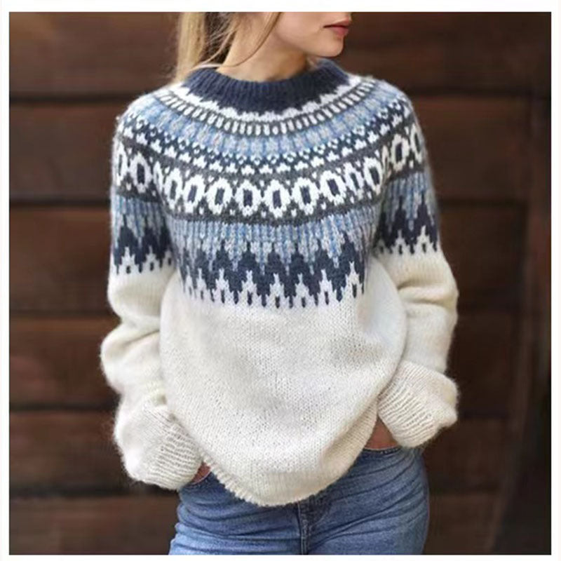 Estelle – Warmer Wollpullover für Damen