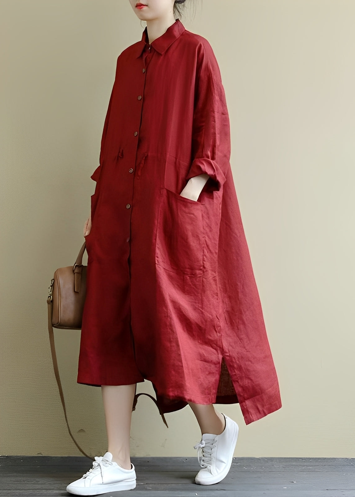 Monica - Lässiges Hemdkleid für Frauen