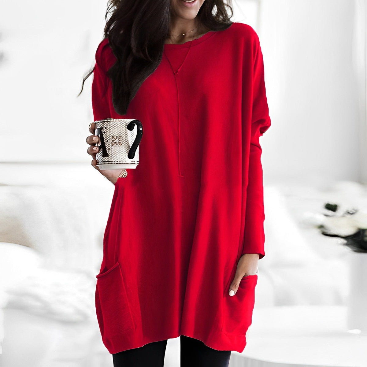 Marcella - Warmes Langarm-Shirt