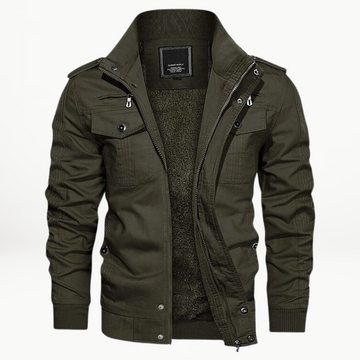Jaxon - Warme, kuschelige Jacke mit Reißverschluss