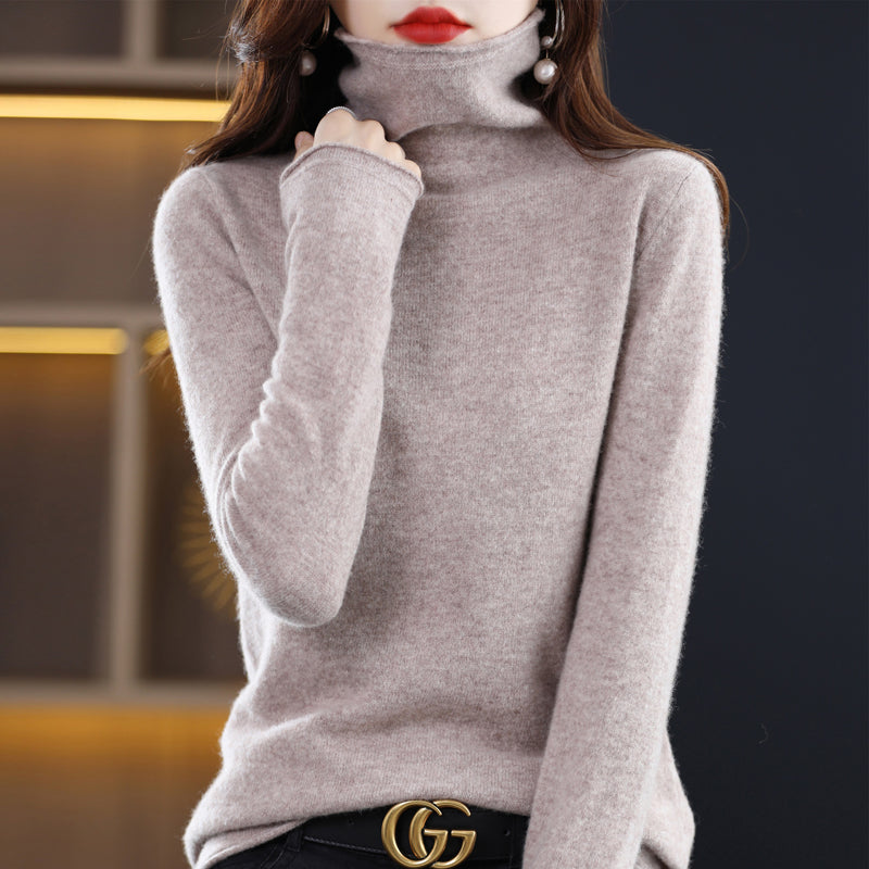 Akainu – Rollkragenpullover für Damen