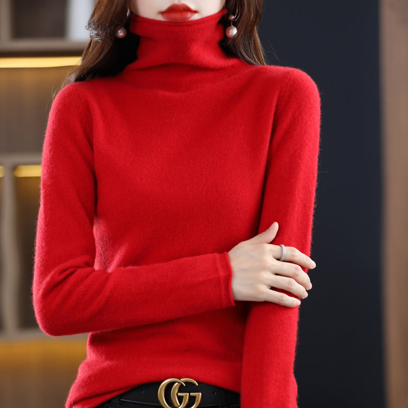 Akainu – Rollkragenpullover für Damen
