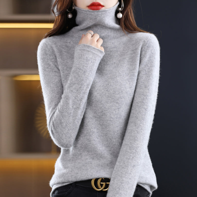 Akainu – Rollkragenpullover für Damen