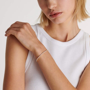 Astrid - Zeitloses Tennisarmband