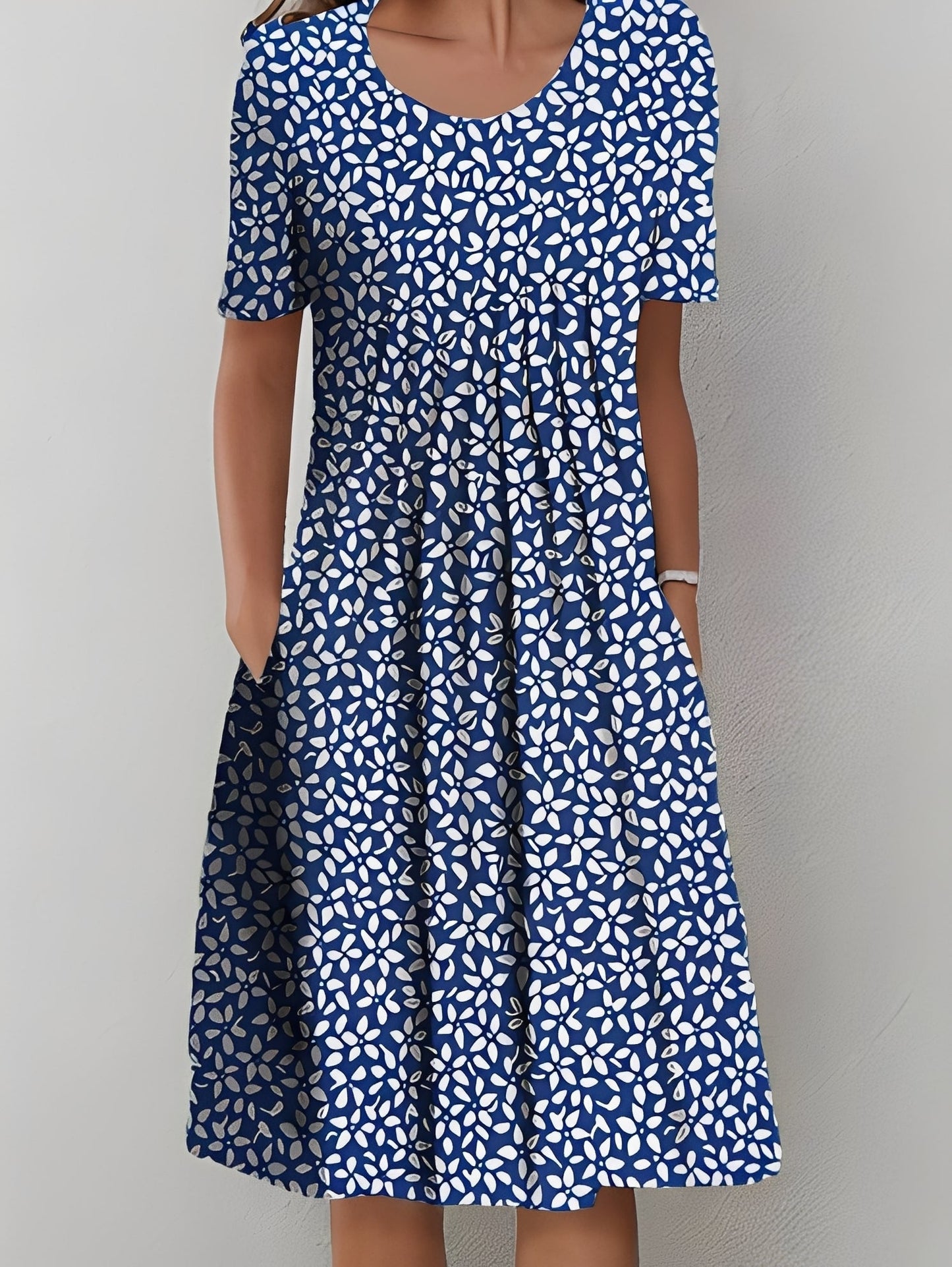 Jodie - Kleid mit elegantem Druck für Frauen