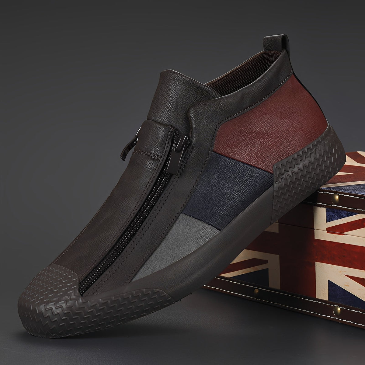 Alex - Elegante Sneaker mit Colour-Blocking für Herren