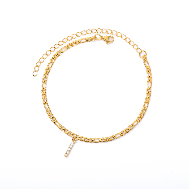 Initialen Knöchel - Knöchelarmband mit deiner Initiale