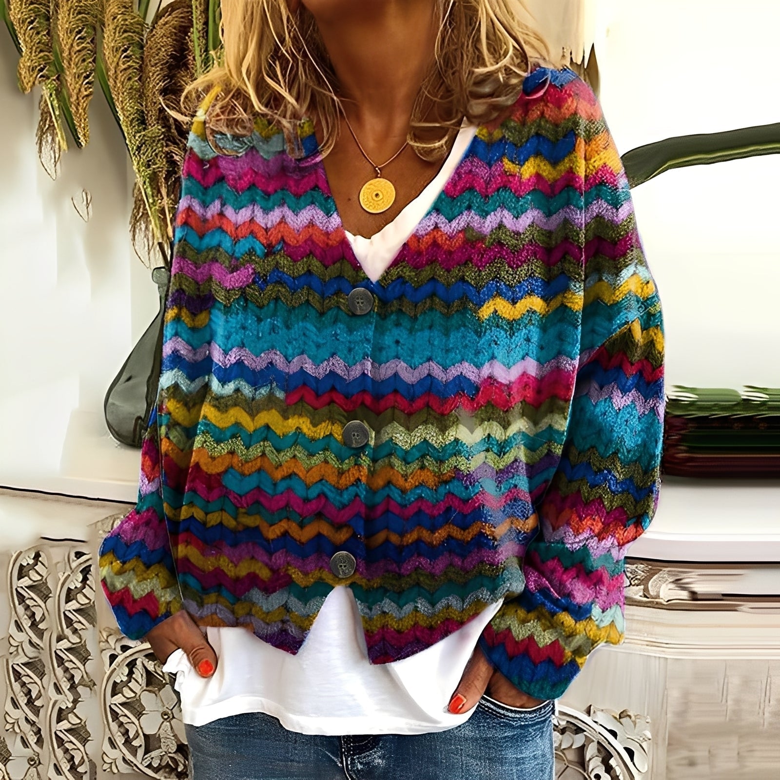 Nydia - Bequemer und warmer Pullover
