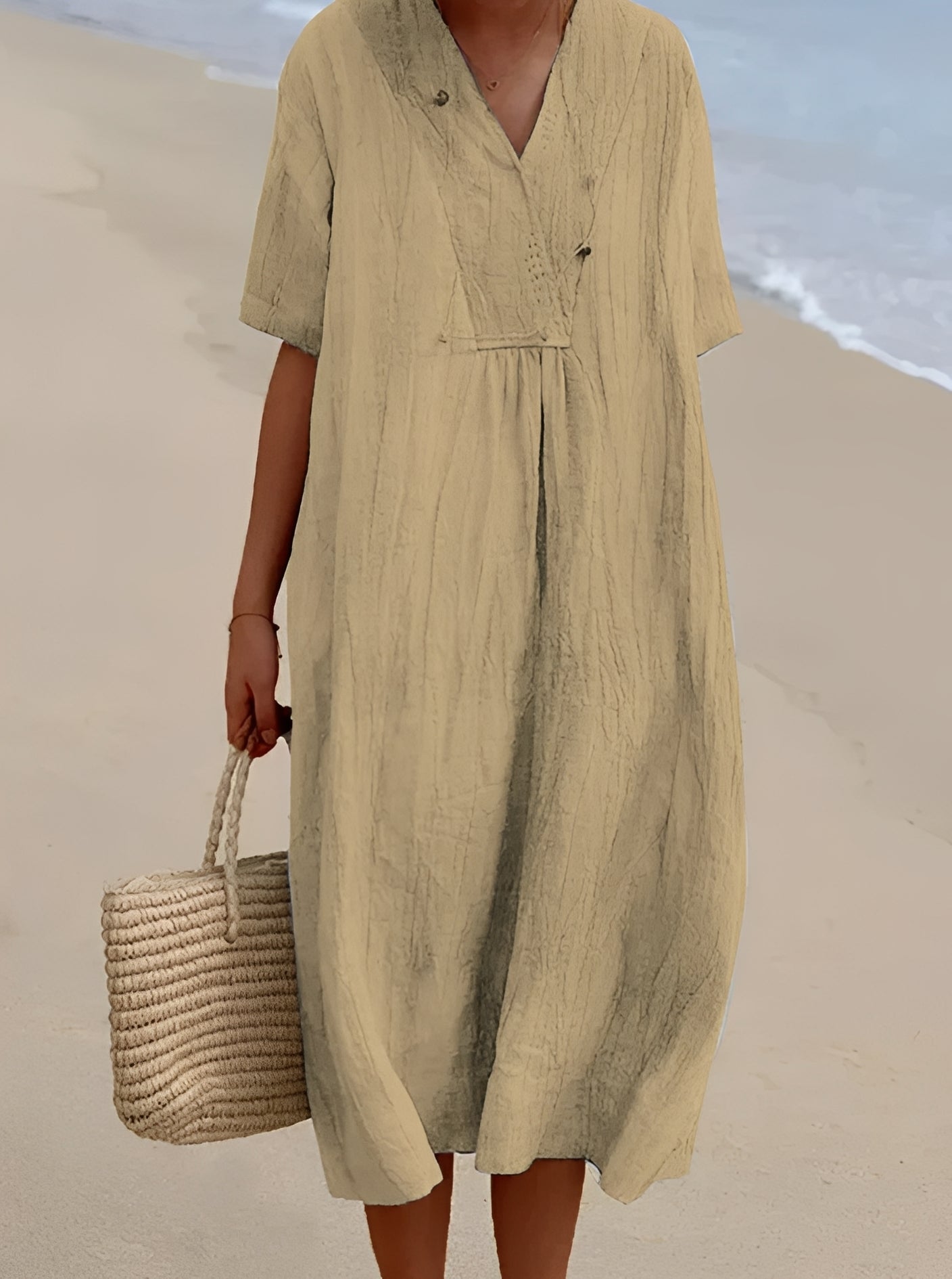 Abigail - Lockeres und weites Freizeitkleid für Frauen
