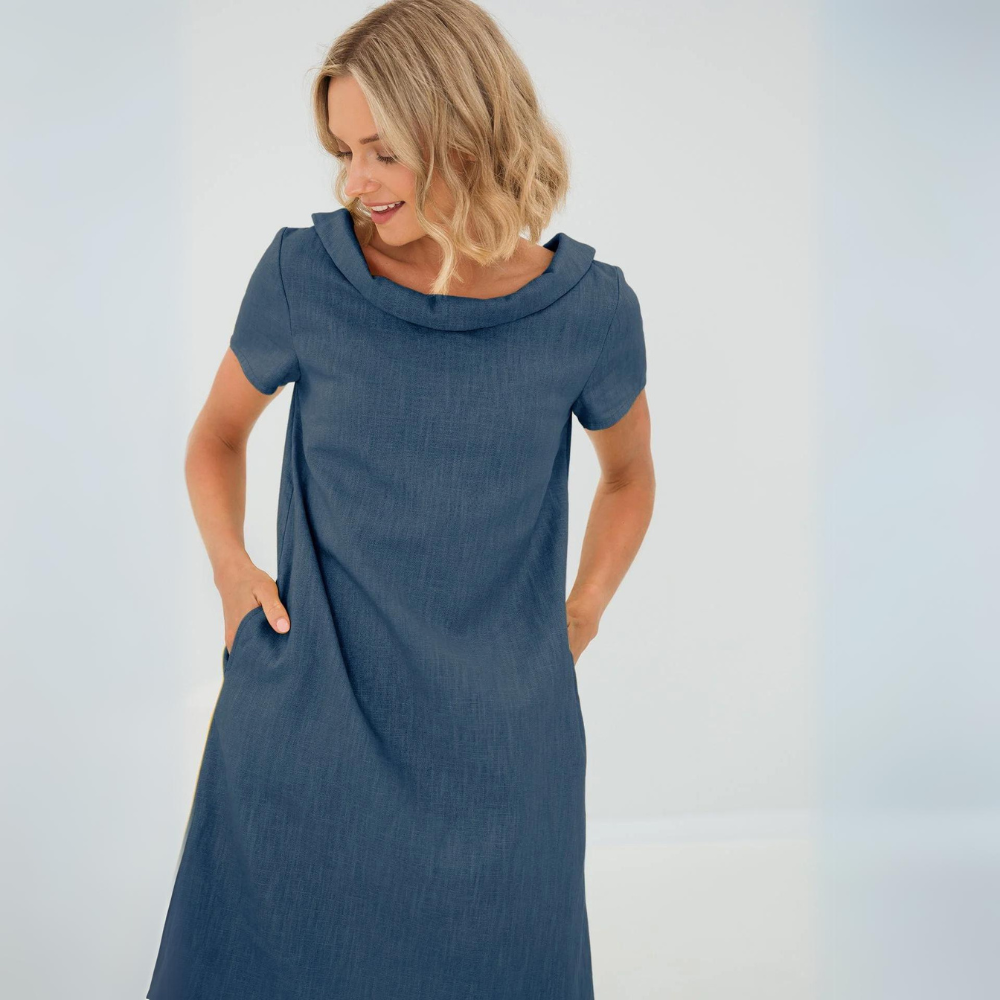 Lara - Stilvolles und elegantes kurzes Kleid