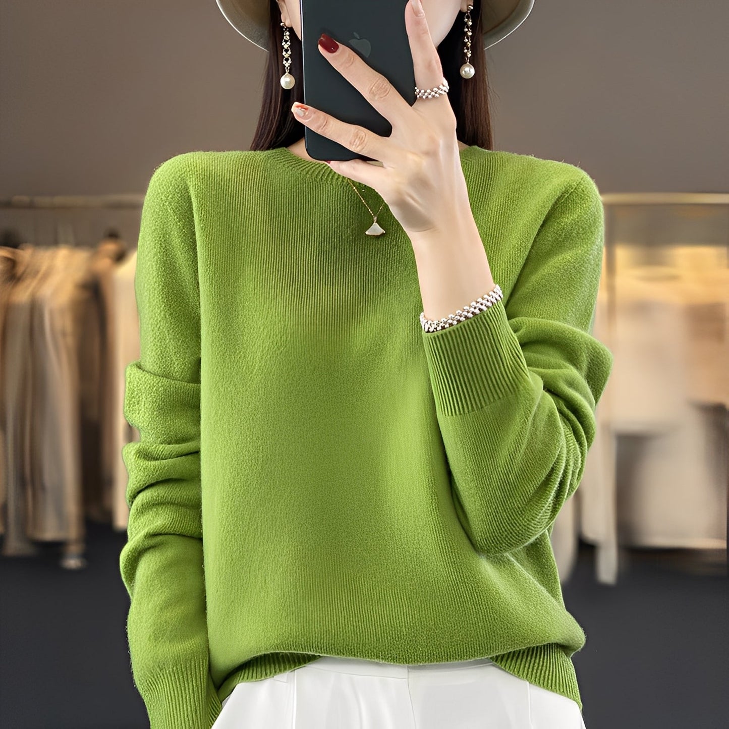 Cheyanne - Stilvoller Damen-Kaschmirpullover