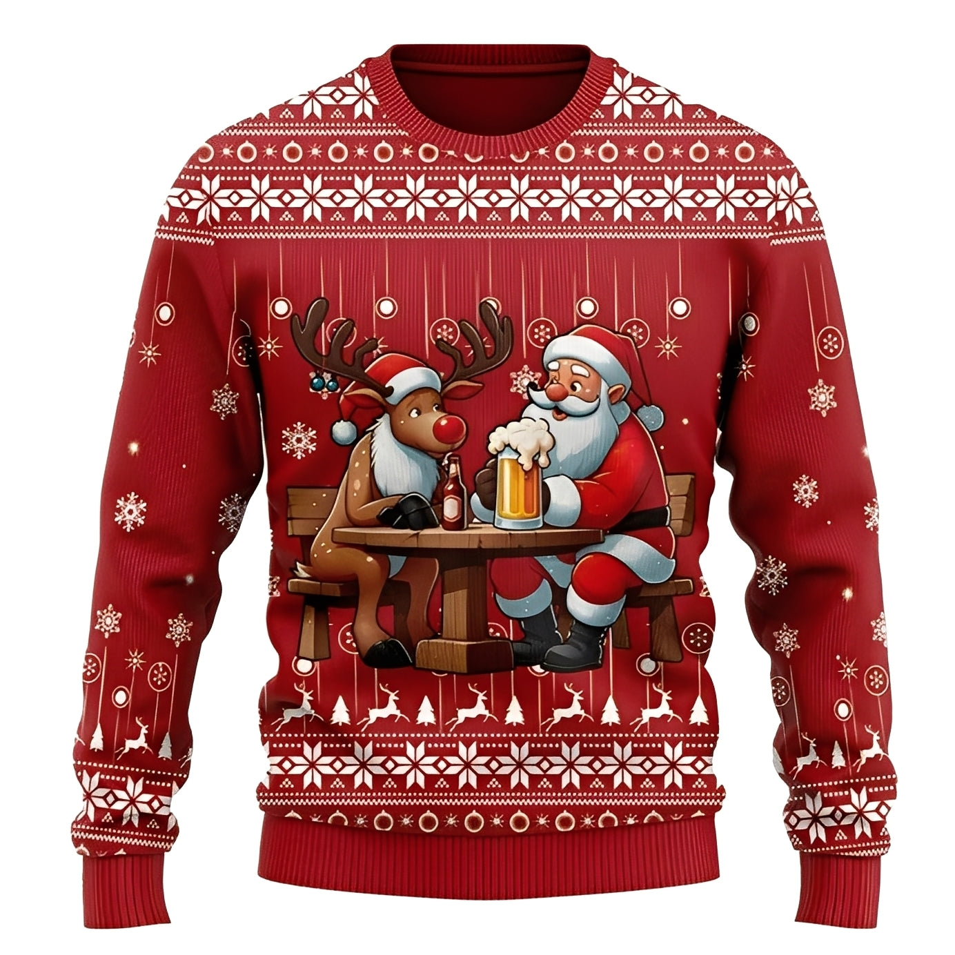 Foster - Trendiger Weihnachtspullover