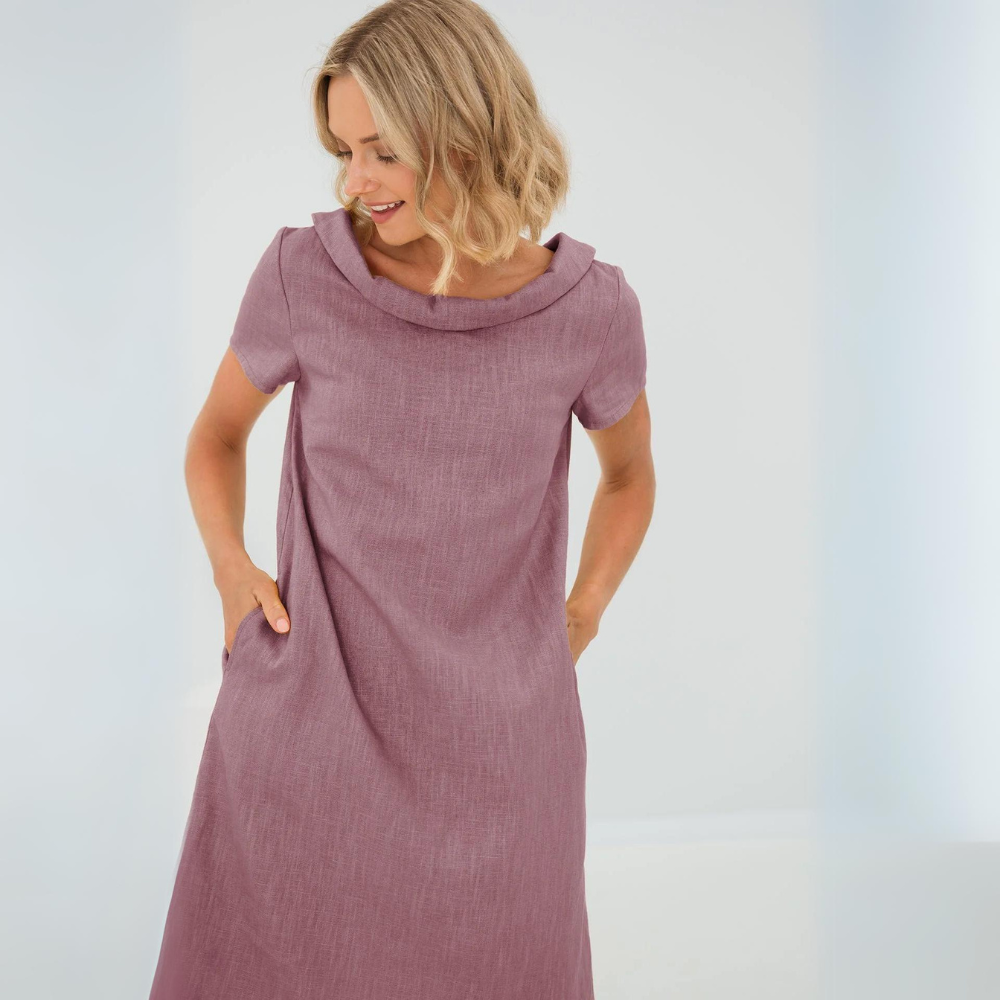 Lara - Stilvolles und elegantes kurzes Kleid