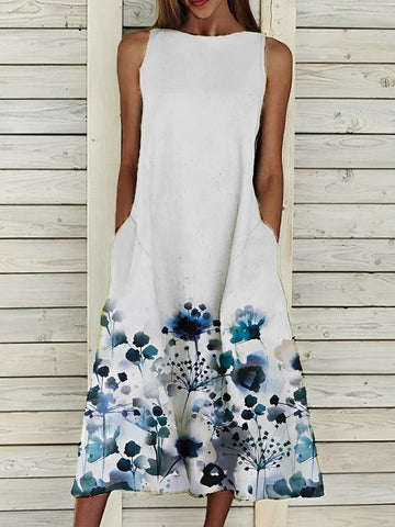 Josephine - Elegantes Kleid mit Blumenmuster für Frauen