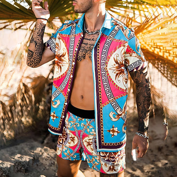 Lucas - Elegante Hawaiihemd-Sets für Männer