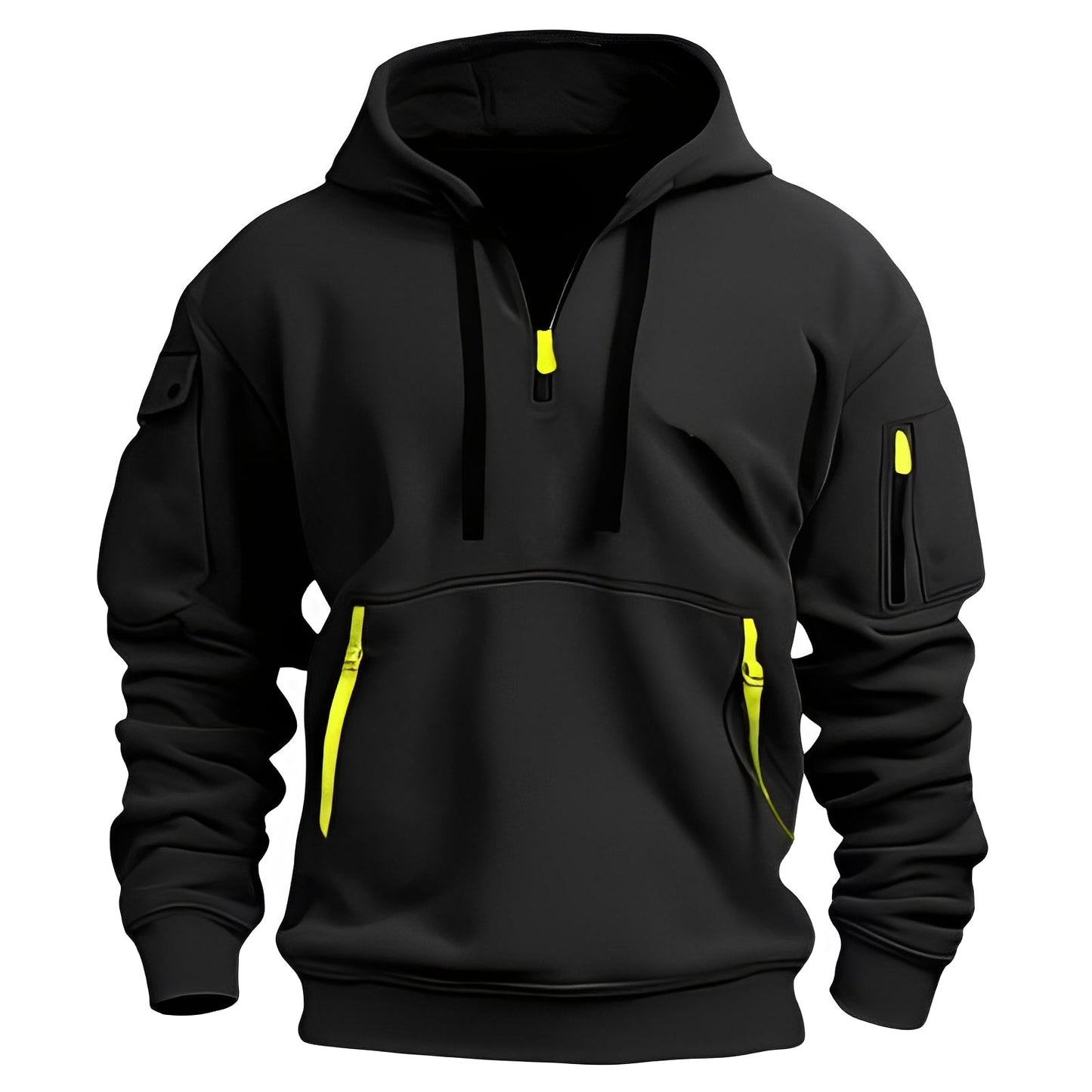 Burton – Moderner Hoodie mit halbem Reißverschluss für Herren