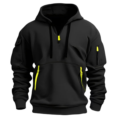 Burton – Moderner Hoodie mit halbem Reißverschluss für Herren