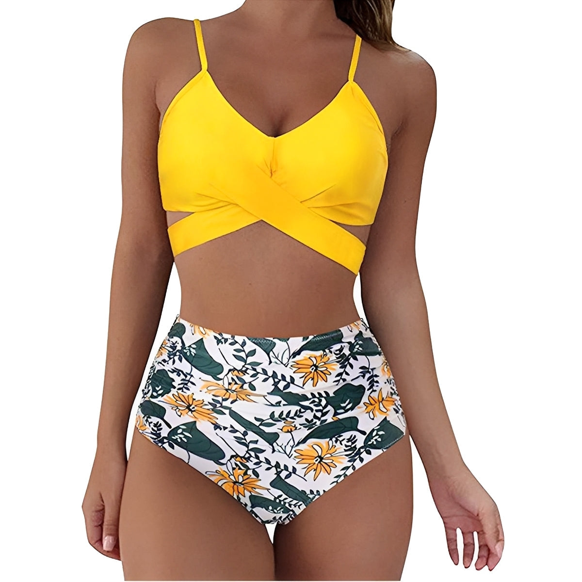 Rosie - Eleganter Bikini mit hoher Taille für Frauen