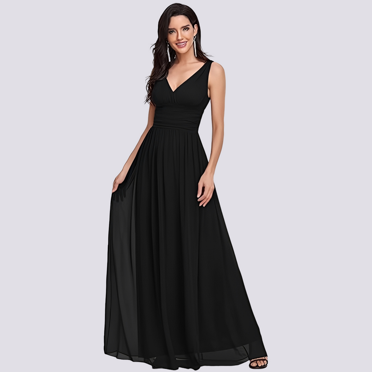 Maddie - Elegantes Abendkleid ohne Ärmel für Frauen