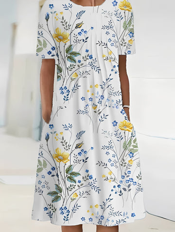 Jodie - Kleid mit elegantem Druck für Frauen
