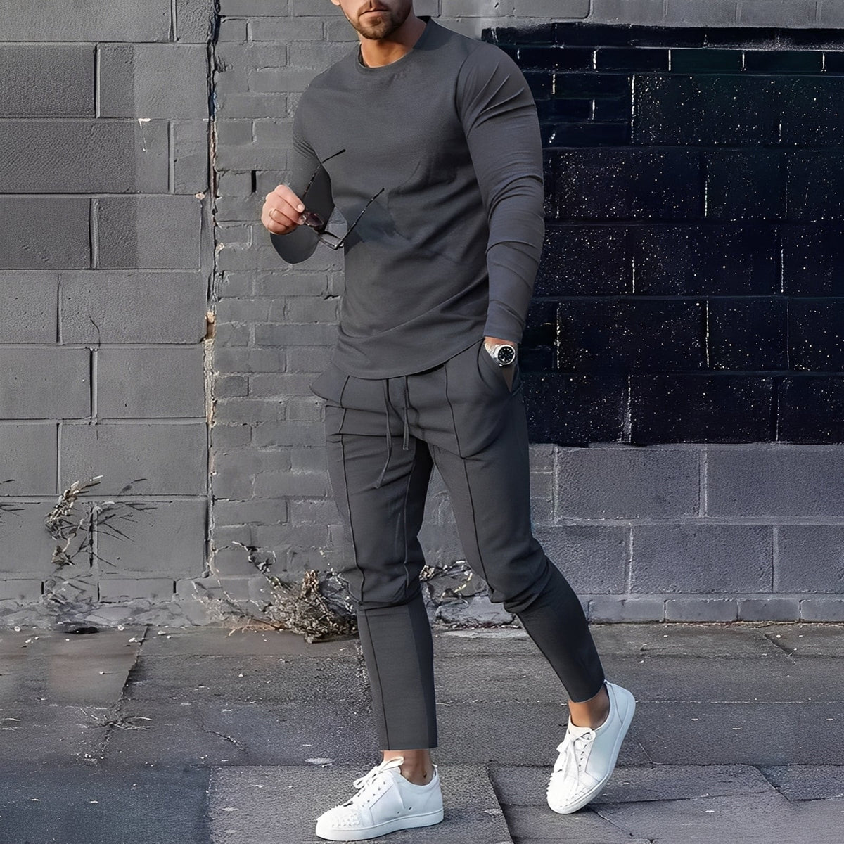 Adelard - Herren-Set mit Pullover und Hose