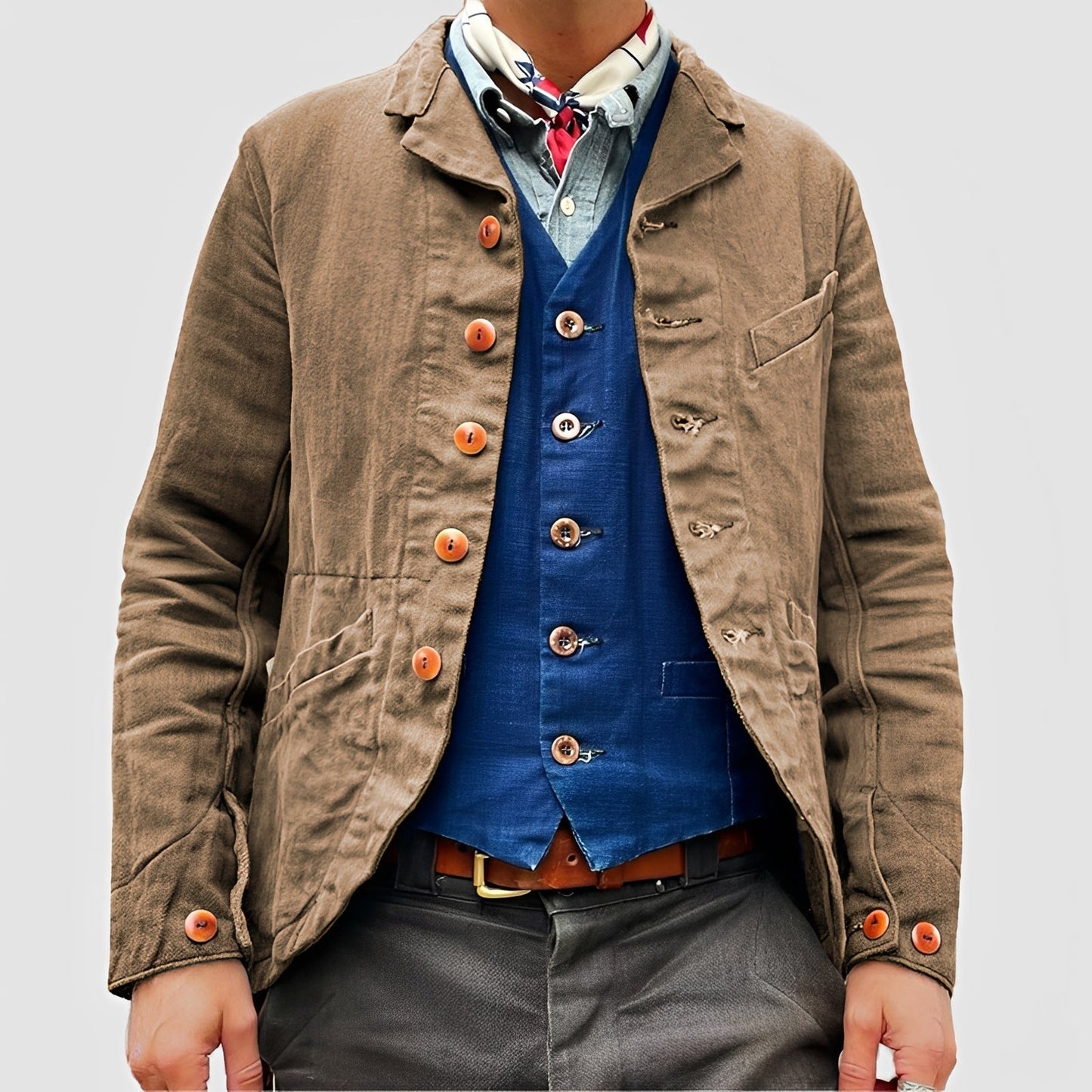 Rick - Bequeme Jacke mit vielen Taschen