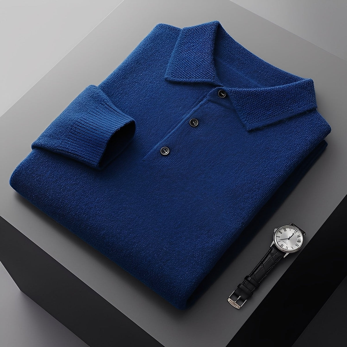 Romilly - Stilvoller Herrensweater mit Polokragen