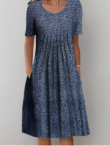 Jodie - Kleid mit elegantem Druck für Frauen