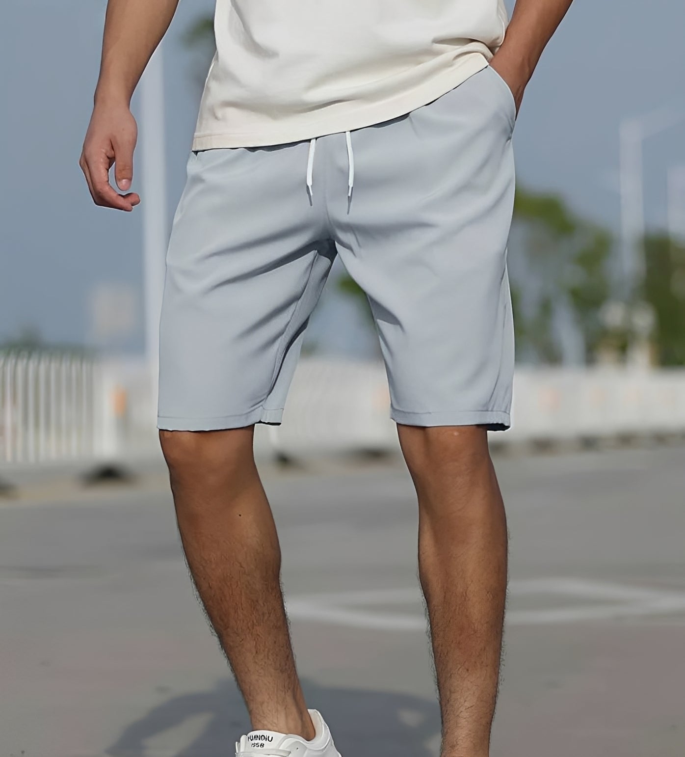 Tristan - Bequeme Shorts mit Kordelzug für Männer