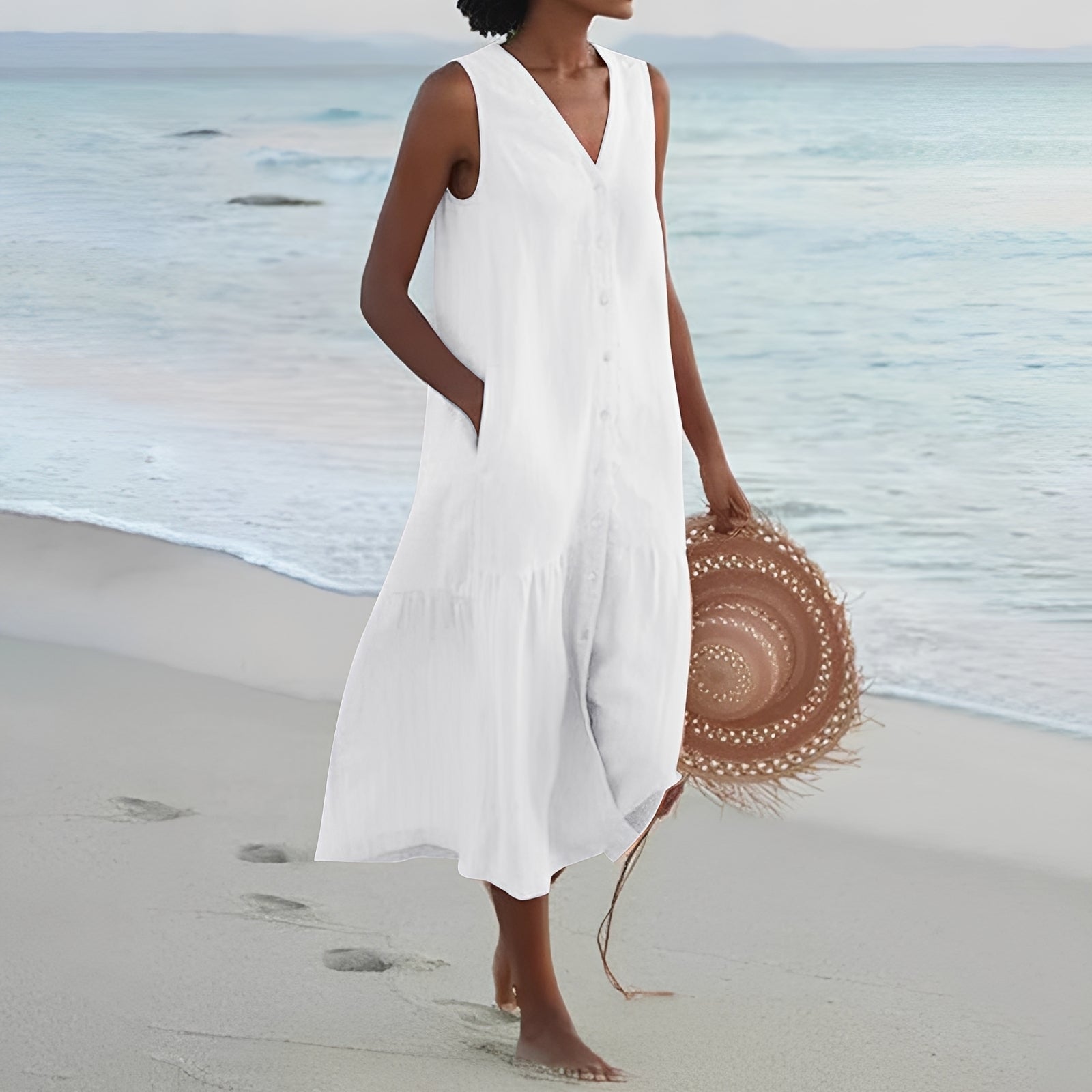 Milly - Lockeres und weites Kleid für Frauen