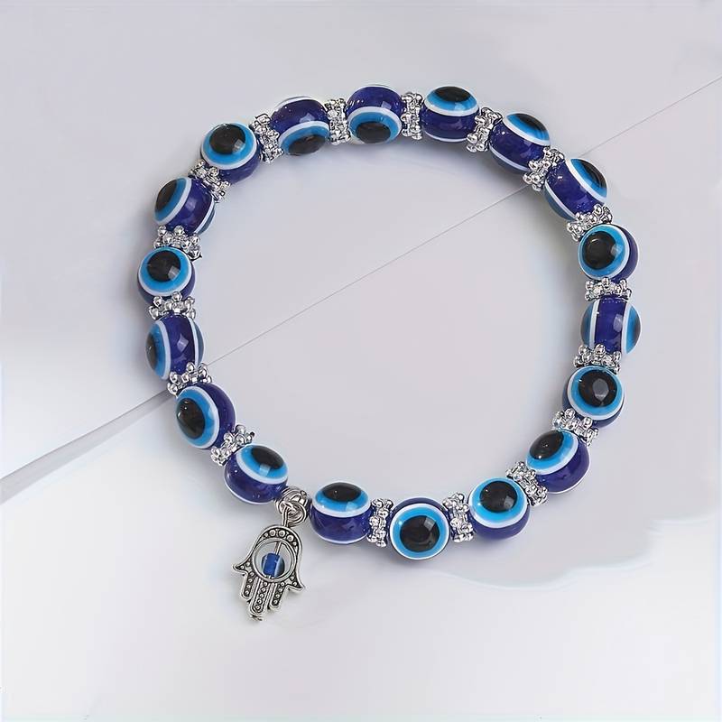 Evil Eye Ocean Style Fußkette - Glück und Karma