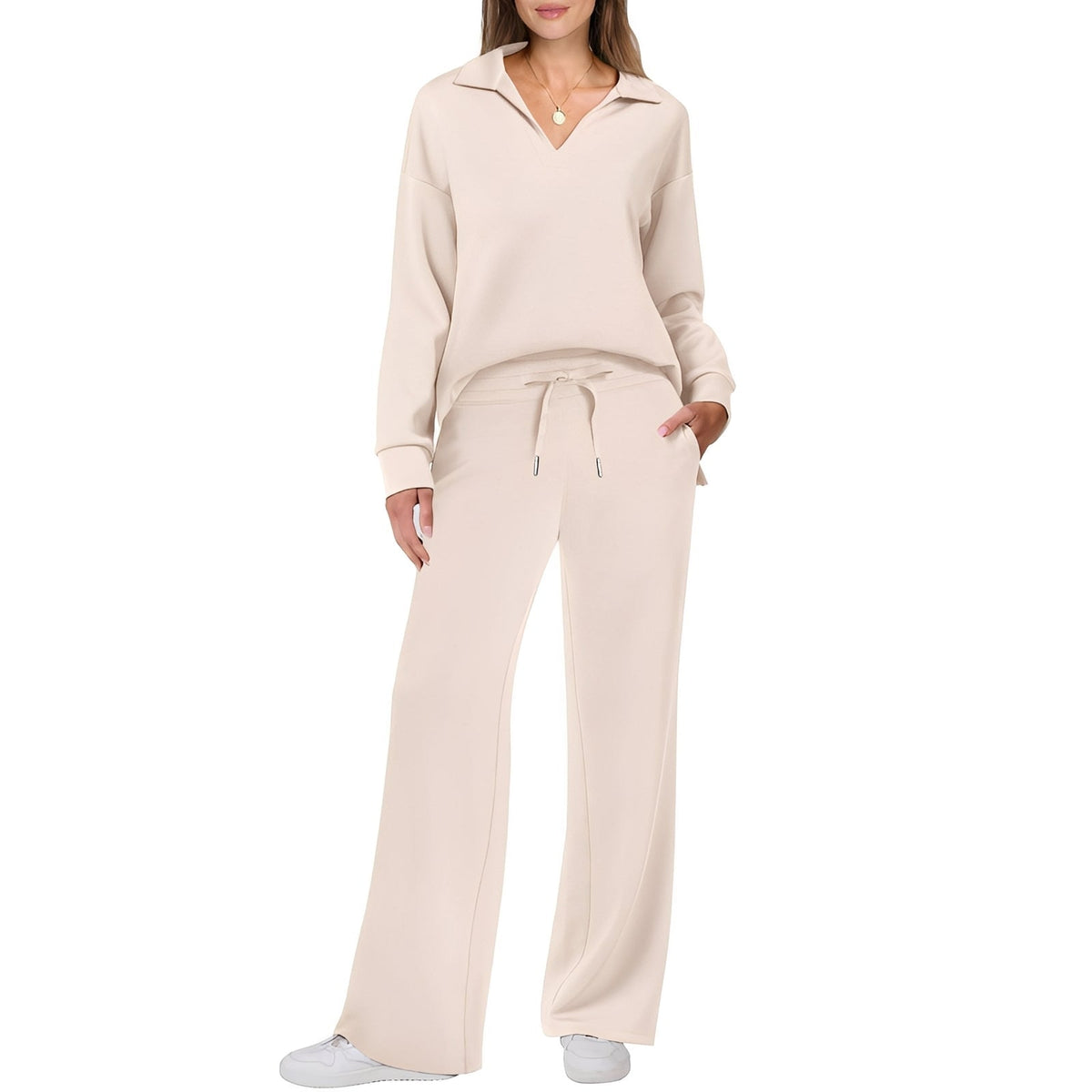 Carmena - Entspanntes und bequemes Hosen-Set