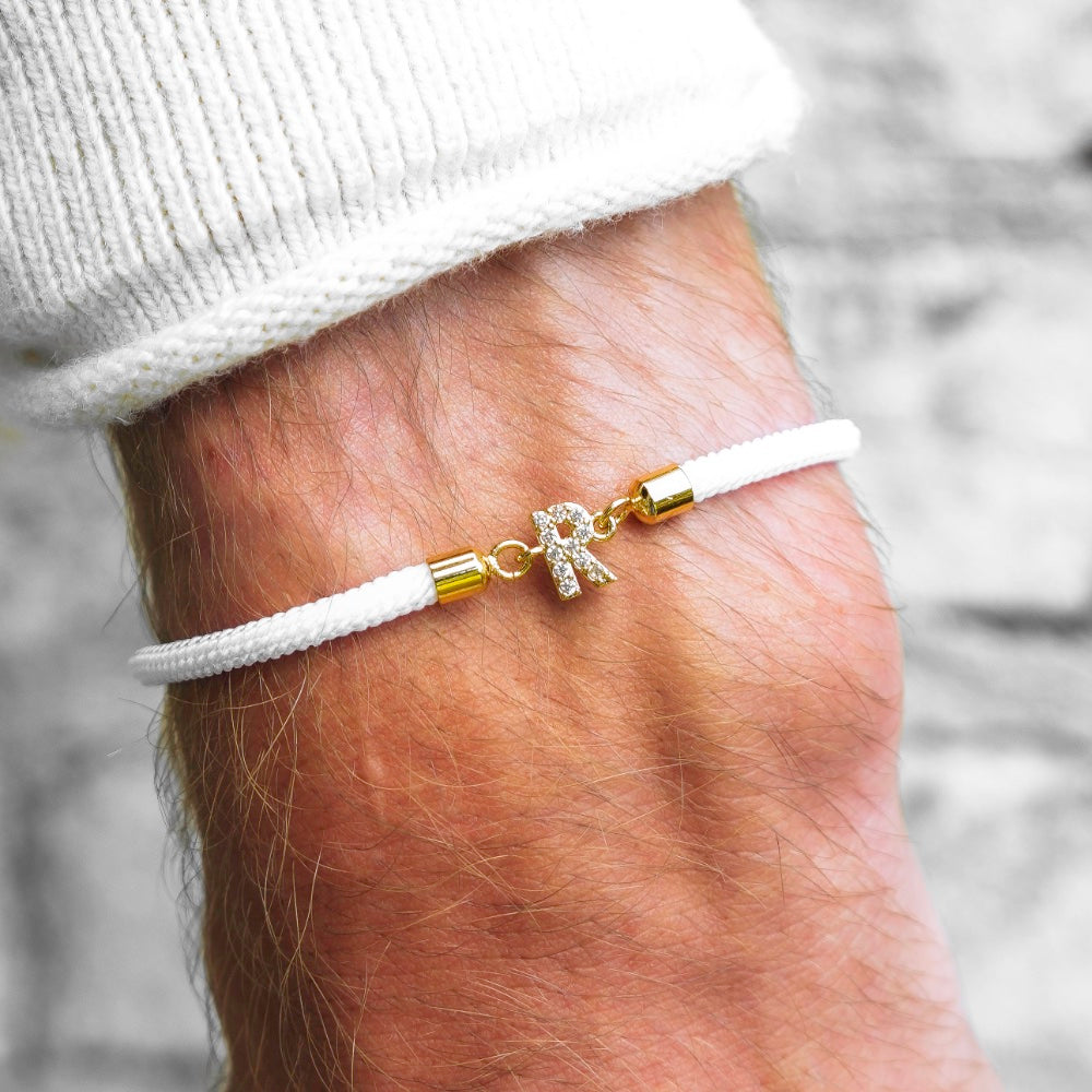 Calla – Verstellbares Armband mit eingegraviertem Anfangsbuchstaben