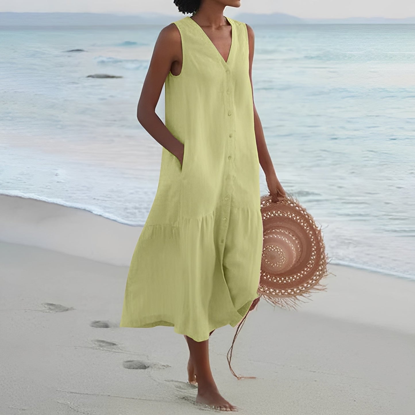 Milly - Lockeres und weites Kleid für Frauen
