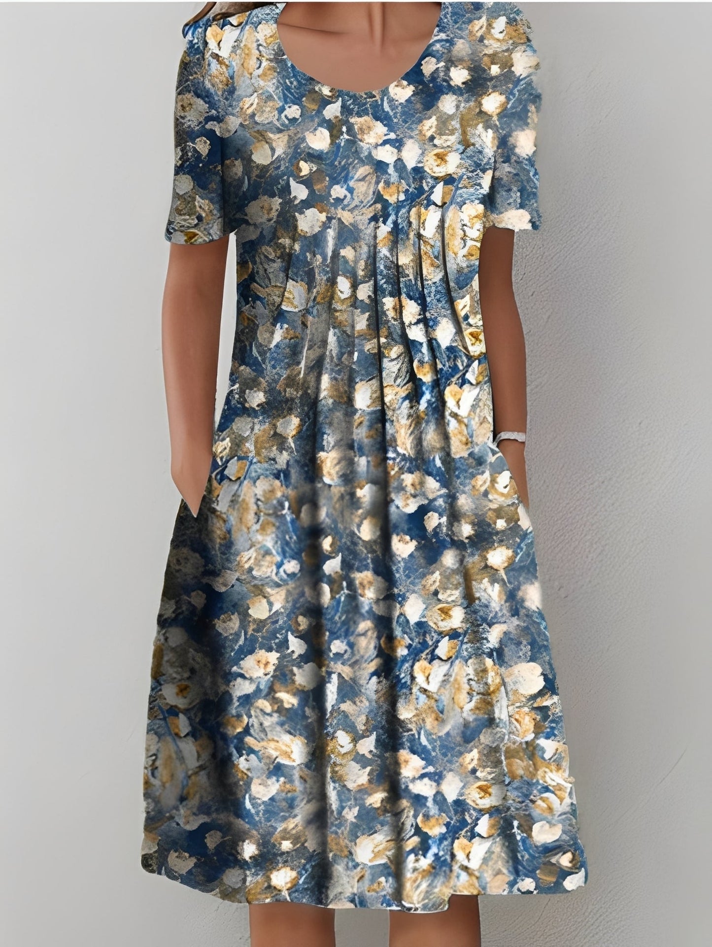 Jodie - Kleid mit elegantem Druck für Frauen