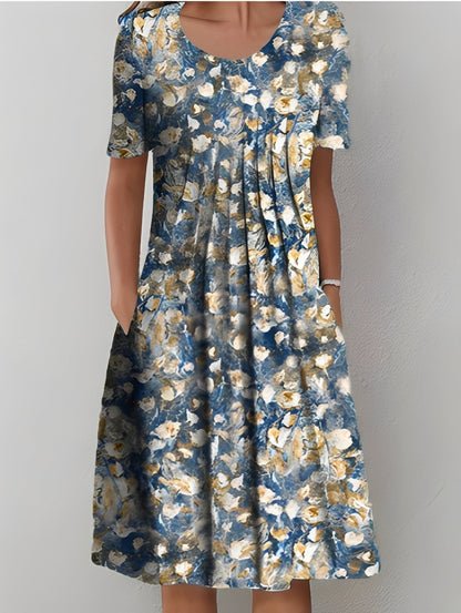 Jodie - Kleid mit elegantem Druck für Frauen