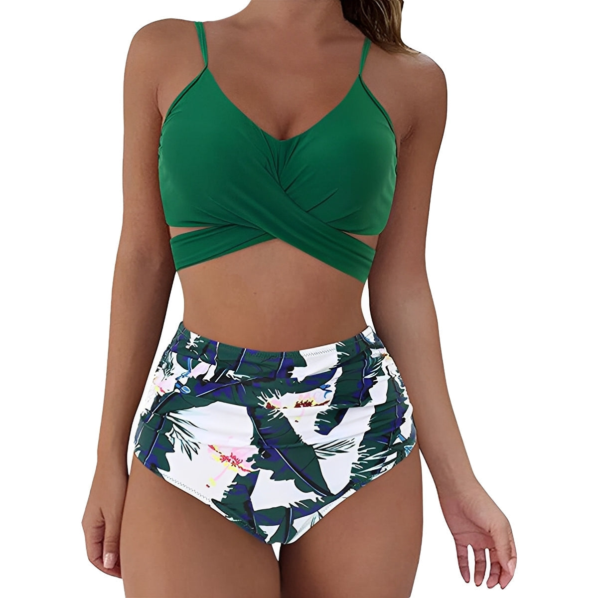 Rosie - Eleganter Bikini mit hoher Taille für Frauen