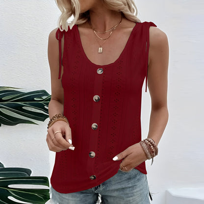 Millie - Elegantes ärmelloses Top für Frauen