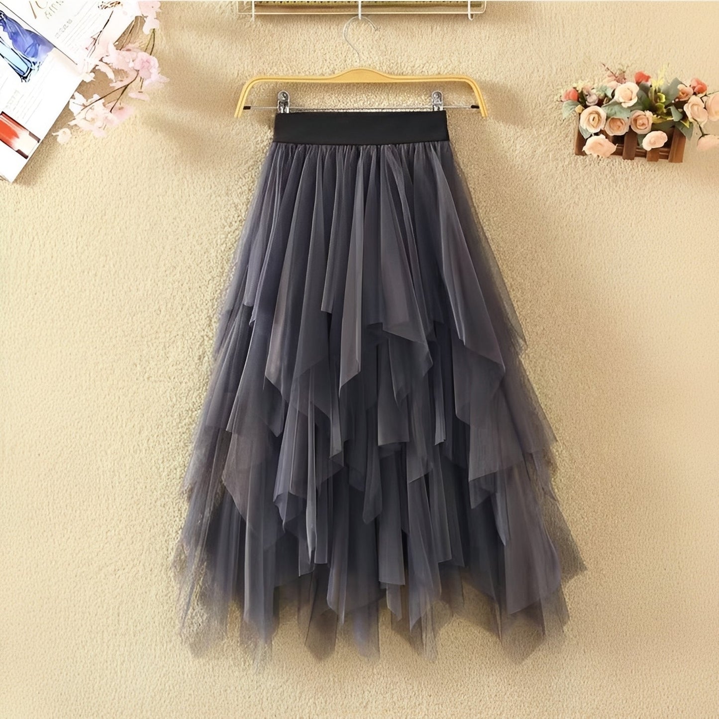Rosie - Asymmetrischer eleganter Rock für Frauen