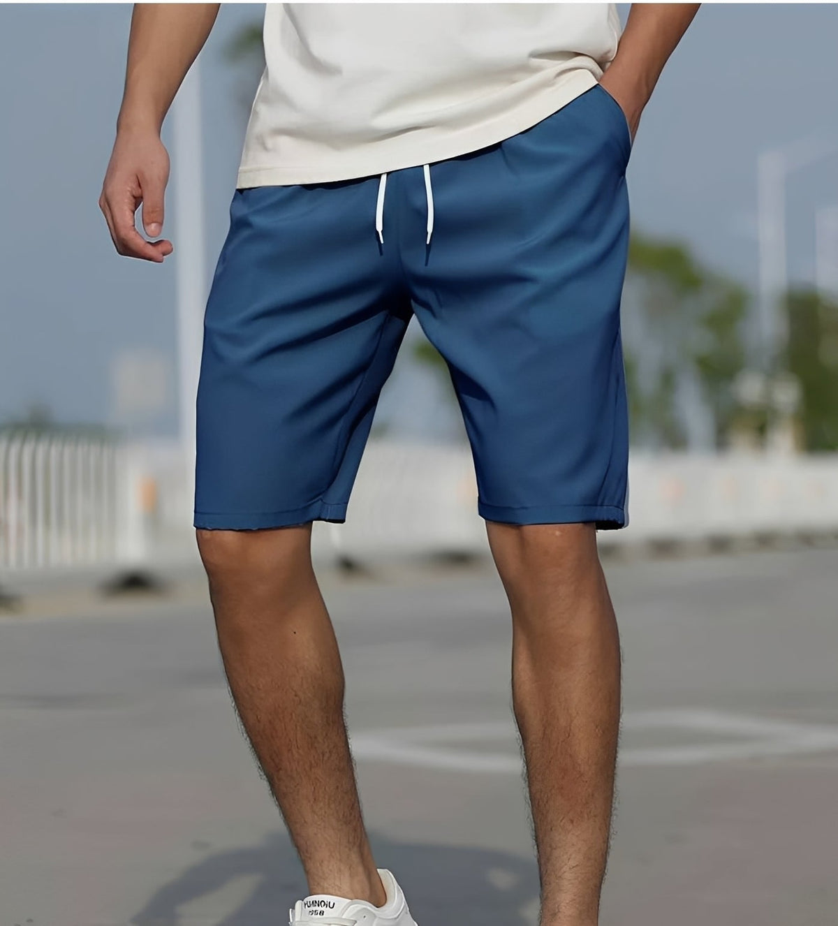 Tristan - Bequeme Shorts mit Kordelzug für Männer