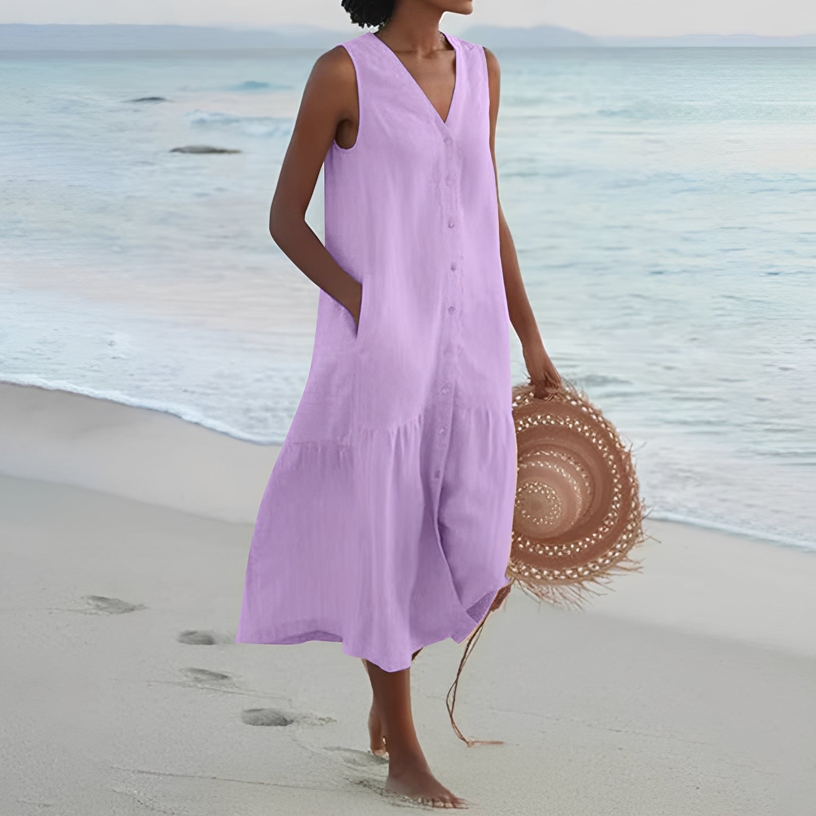 Milly - Lockeres und weites Kleid für Frauen