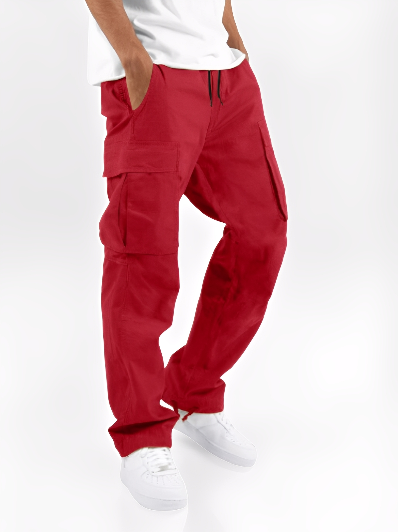 Ronelle - Komfortable Herren-Cargohose mit Kordelzug
