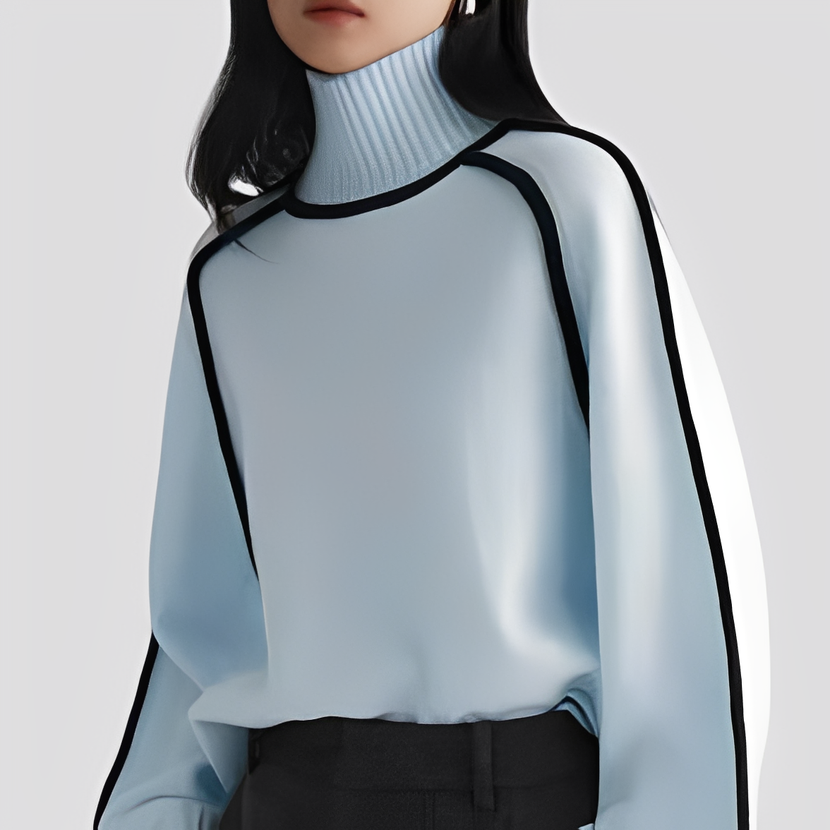 Azalea - Eleganter und gemütlicher Rollkragenpullover
